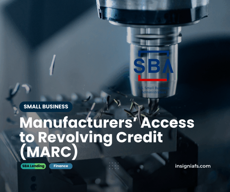 SBA MARC Loan Program